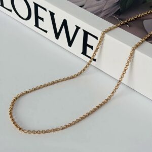 C18406 CADENA ESTILO ROLO 18K 45+5CM