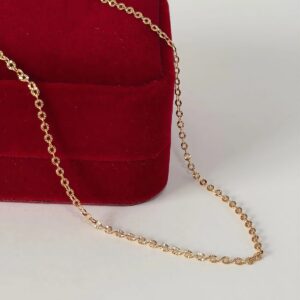 C18418 CADENA ESLABONES CIRCULARES 18K 45CM
