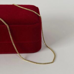 C14020 CADENA DELGADA TIPO SOGA 14K 45CM