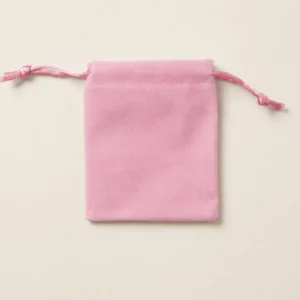 B37 MORRALITO TERCIOPELO ROSA 9X7 CM